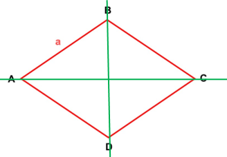 Hình thoi với từng nào trục đỗi xứng, hãy đã cho thấy những trục đối xứng của hình thoi đó? (ảnh 2)