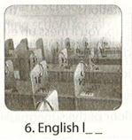 Fill in the missing letters to make a complete phrase for picture 6 (ảnh 1)