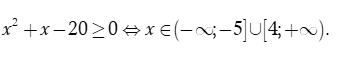 Tìm tập xác định D của hàm số f(x)= căn bậc hai (căn bậc hai x^2+x-12 -2cawn bậc hai 2) (ảnh 5)