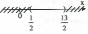 Cho biểu thức: A = x+1/6 - x-2/2 . Tìm các giá trị của x sao cho giá trị A lớn hơn -1 nhưng nhỏ hơn 1. (ảnh 1)