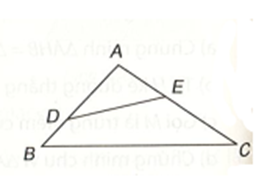 Cho tam giác ABC có \[\widehat {BAC}\] là một góc tù. Lấy điểm D nằm giữa  (ảnh 1)