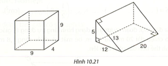 Tính thể tích, diện tích xung quanh, diện tích toàn phần của hình hộp chữ nhật  (ảnh 1)