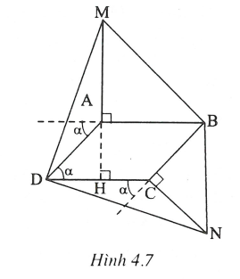 Cho hình bình hành ABCD. Vẽ ra ngoài hình bình hành các tam giác ABM vuông cân tại A, tam giác BCN vuông cân tại C.  (ảnh 1)