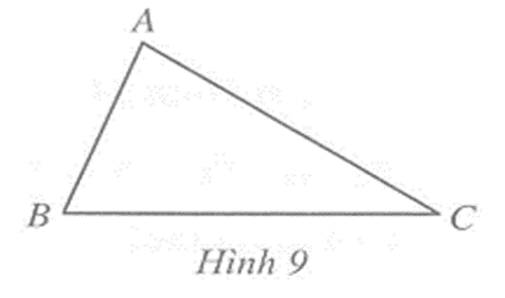 Quan hệ giữa góc và cạnh đối diện trong một tam giác - Trong tam giác ABC (ảnh 1)