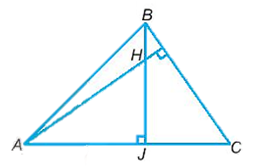 Gọi H là trực tâm của tam giác nhọn ABC. Khi AH = BC, hãy chứng minh góc BAC= 45 độ (ảnh 1)