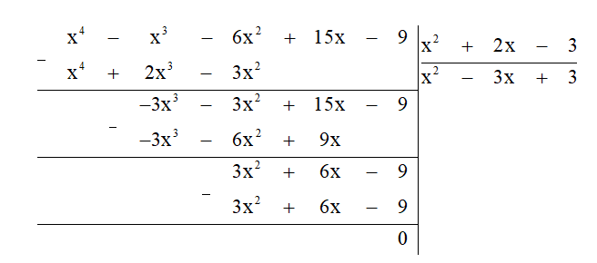 b) Tìm đa thức G(x) sao cho F(x) = (x − 1)(x + 3) . G(x) (ảnh 1)