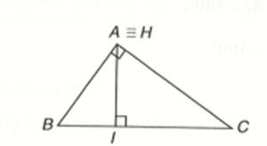 Gọi H là giao điểm của ba đường cao của tam giác ABC, ta có:  A. Điểm H là trọng tâm của  (ảnh 2)