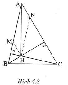 Cho tam giác nhọn ABC có trực tâm H. Chứng minh rằng chu vi của tam giác ABC lớn hơn 3/2 (HA + HB + HC) (ảnh 1)