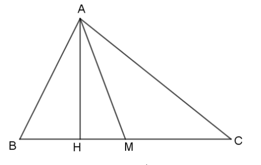 Cho tam giác ABC, biết A(2; 5), B(1; 2) và C(5; 4). a) Lập phương trình tổng quát của đường thẳng BC. (ảnh 1)