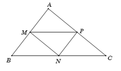 Có bao nhiêu cặp góc so le trong trong hình vẽ sau.   A. 2; B. 6; C. 4; D. 3. (ảnh 1)