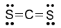 Công thức Lewis của CS2 là A. S - C - S B. S =C = S C. S = C - S (ảnh 3)