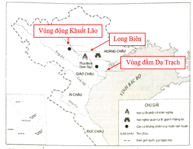 Quan sát hình 15.4, hãy: a) Điền các địa danh cho sẵn vào chỗ chấm (...)  (ảnh 2)