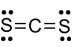 Công thức Lewis của CS2 là A. S - C - S B. S =C = S C. S = C - S (ảnh 1)