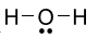Công thức Lewis của H2O là A. H=O-H B. H-O-H (ảnh 3)
