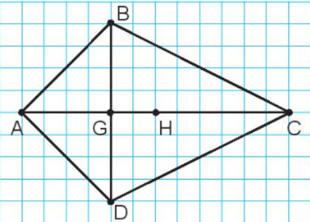 Quan sát hình vẽ sau và cho biết điểm nào là trung điểm của AC? (ảnh 1)