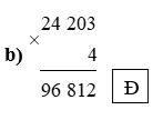 Tính nhẩm. 24 203 x 4 (ảnh 2)