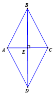 Cho ABC cân tại B có đường cao BE. Trên tia đối của tia EB lấy điểm D sao cho ED = EB. Chứng minh: tứ giác ABCD là hình thoi. (ảnh 1)