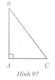 Cho tam giác ABC vuông tại A. Hãy đọc tên đường cao đi qua B, đi qua C. (ảnh 1)