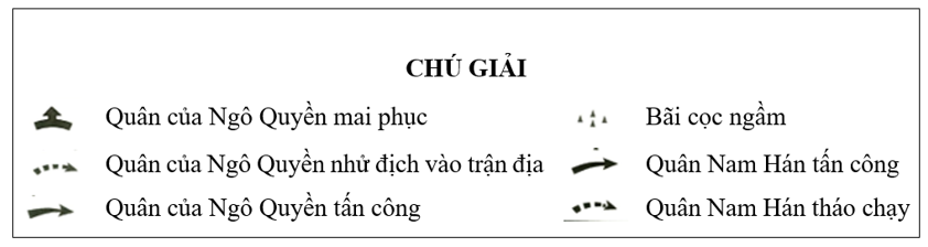 Quan sát lược đồ sau, hãy:   - Điền các thông tin vào bảng chú giải. - Trình bày diễn biến  (ảnh 2)