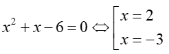 Tìm tập xác đinh D  của hàm số  y=căn bậc hai x^2+x-6 + 1/ căn bậc hai x+4 (ảnh 2)
