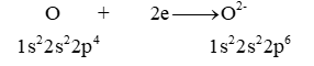 Khi hình thành anion nguyên tử oxygen có xu hướng  A. nhường 1 electron (ảnh 1)