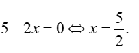 Tìm tập xác định D của hàm số y= căn bậc hai x^2+2x+3+ 1/ căn bậc hai 5-2x (ảnh 3)