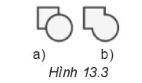 Chức năng nào trong bảng chọn Path dùng để chuyển Hình 13.3a thành Hình 13.3b? (ảnh 1)