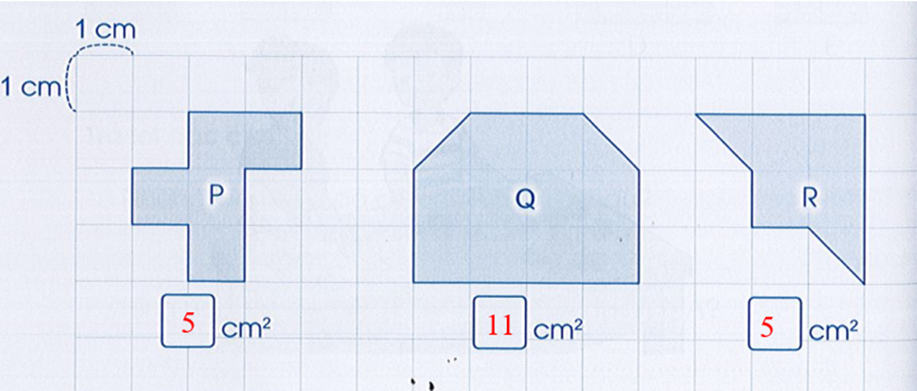 Số? 1 cm P Q R (ảnh 2)