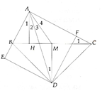 Cho tam giác ABC vuông tại A, đường cao AH, trung tuyến AM.  a) Chứng minh góc BAH = góc MAC (ảnh 1)