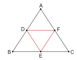 Hình bên có:   A. Hai hình tam giác đều, ba hình thang cân, ba hình thoi; B. Ba hình tam giác đều, hai hình thang cân, ba hình thoi (ảnh 2)