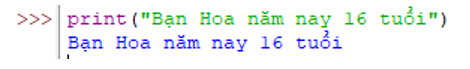 b) Bạn Hoa năm nay 16 tuổi.  (ảnh 1)