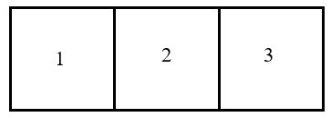Cho hình sau:Hình trên có số hình vuông là: (ảnh 1)
