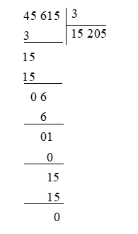 Tính: 45 615 : 3 (ảnh 2)