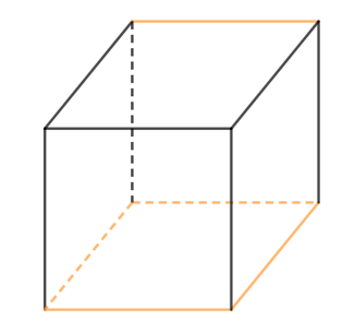 Hãy cắt và gấp hình lập phương có cạnh 4 cm. (ảnh 2)