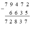 Viết chữ số thích hợp vào ô trống ô trống 9 ô trống 72 - ô trống 6 (ảnh 2)