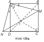 b)  Ba điểm B, I, D  thẳng hàng. (ảnh 1)