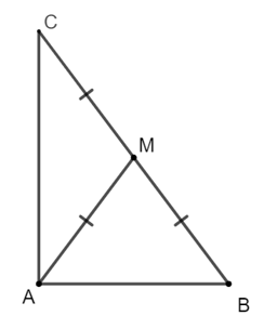 b) Cho đoạn thẳng AB. Hãy nêu một cách sử dụng kết quả của câu a để vẽ đường thẳng (ảnh 1)