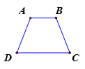 Cho hình thang cân  ABCD (AB // CD)  có góc A = 110 độ . Tính các góc còn lại của hinh thang ABCD (ảnh 1)