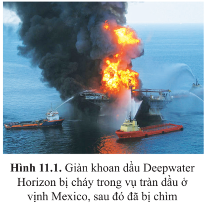 Vào ngày 20 tháng 4 năm 2010, một vụ nổ xảy ra trên giàn khoan dầu Deepwater Horizon (ảnh 1)
