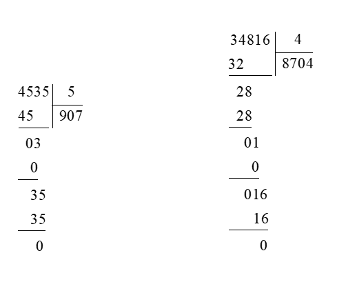 Đặt tính rồi tính: 7 684 : 2 68 138 : 3 4 535 : 5  (ảnh 1)