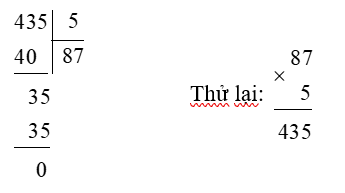 Thực hiện các hoạt động sau: a) Viết một phép chia, ví dụ: 246 : 2 = ? Tính thương rồi sử dụng phép nhân để kiểm tra lại kết quả (ảnh 2)