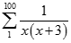 Tính giới hạn: lim [1/1.4 + 1/2.5 + ... + 1/n(n+3)] A. 11/18 B.2 C. 1 D. 3/2 Chọn A Cách 1: lim [1/1.4 + 1/2.5 + ... + 1/n(n+3)] (ảnh 3)