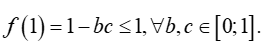 Cho  a,b,c  là các số thực thuộc đoạn [0,1]. Tìm GTLN của biểu thức (ảnh 6)