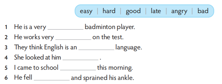 Use the correct form of the words in the box to complete the following sentences (ảnh 1)