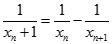 Cho dãy số (xn) xác định bởi x1 = 1/2, x n+1 = xn^2 + xn với n lớn hơn bằng 1 Đặt Sn = 1/x1 + 1 +1/x2 + 1 + ..... + 1/xn+1 Tính lim Sn (ảnh 13)