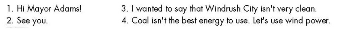 Read about writing formal emails. Then, read Elizabeth's email again and number (ảnh 1)