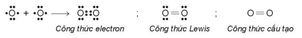Liên kết giữa 2 nguyên tử O trong phân tử O2 là A. liên kết đơn. B. liên kết đôi. (ảnh 1)