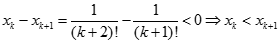 Cho dãy (xk)  được xác định như sau: xk = 1/2 giai thừa + 2/ 3 giai thừa + ... + k/(k+1) giai thừa Tìm lim un với un = căn bậc n x1^n + x2^n + ... + x2011^n (ảnh 7)