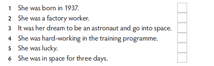 In 2000, Valentina Tereshkova was named ‘Woman of the Century’. Which of the following (ảnh 1)