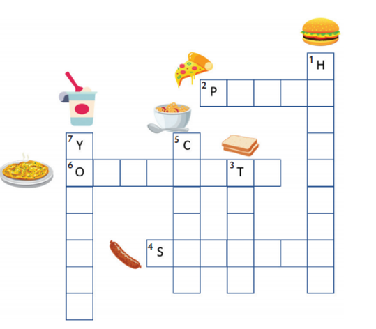 Complete the puzzle. (Hoàn thành ô chữ.) (ảnh 1)